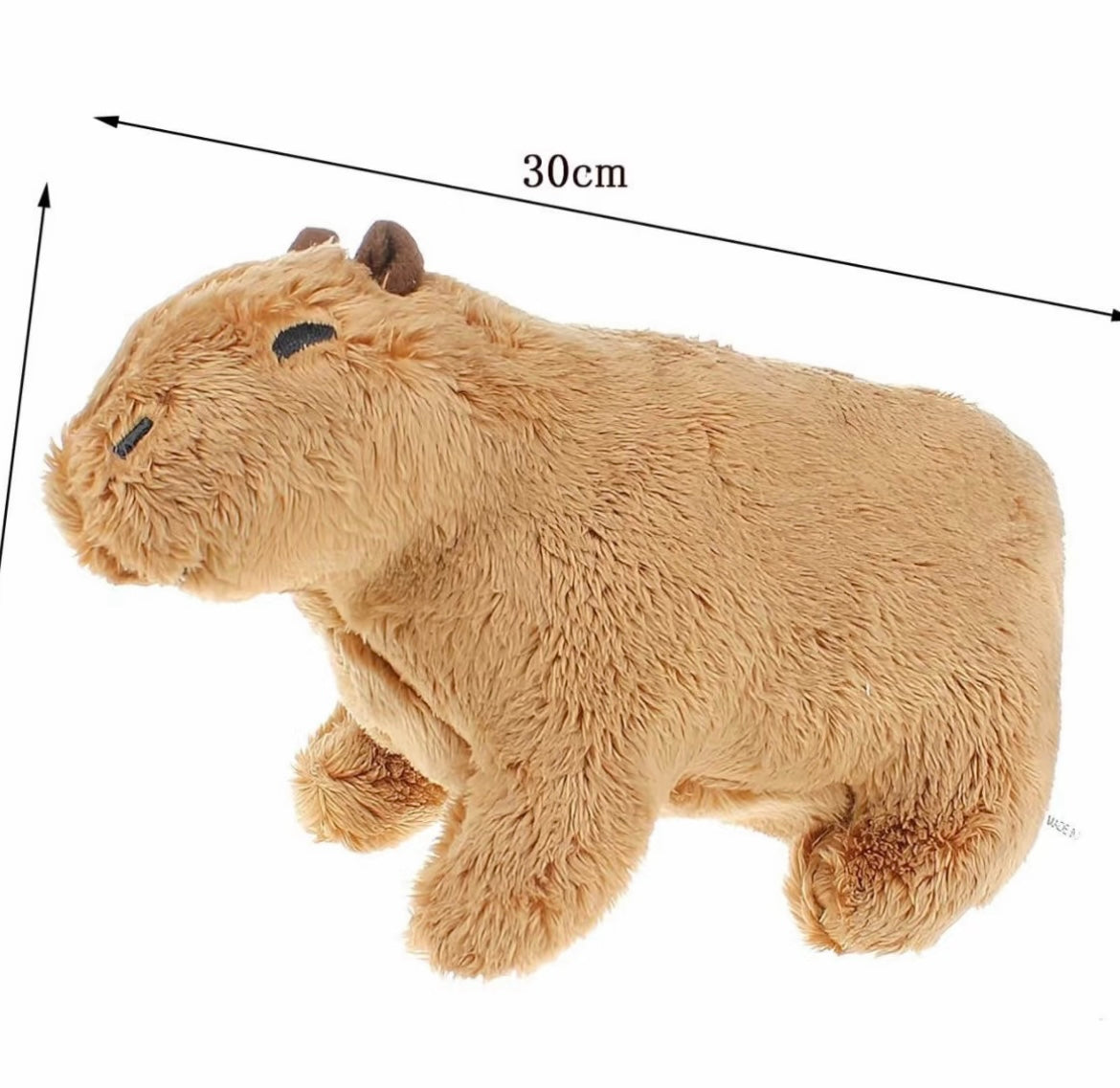 Adorable Capybara Plush Toy Soft Cuddly Stuffed Animal Boredroom