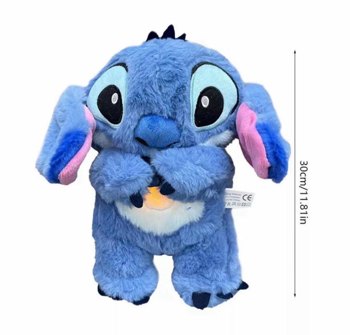 Stitch Kawaii Plush Doll Soothing Musical Sleeping Companion Boredroom