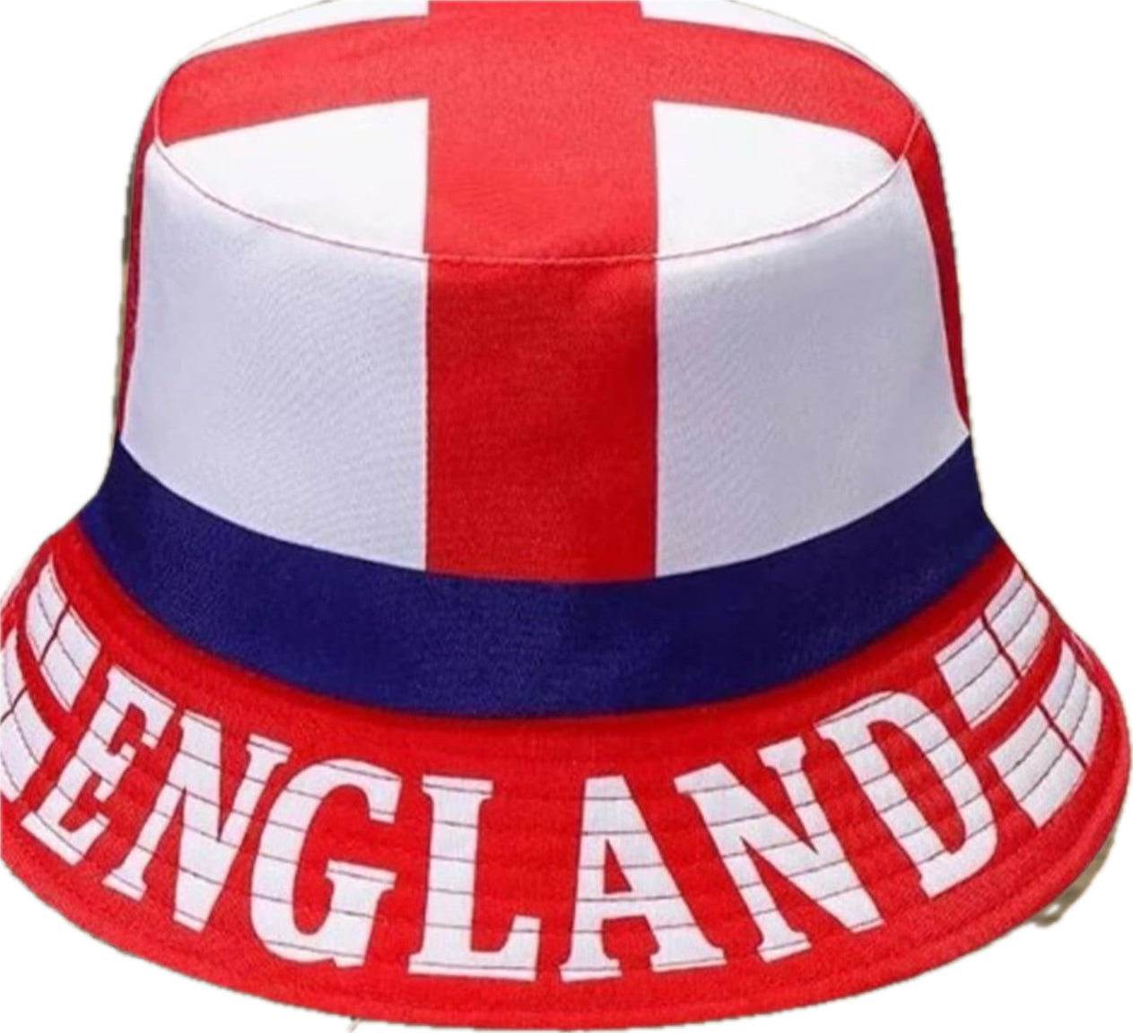 Reversible England Flag Bucket Hat (Free Shipping)