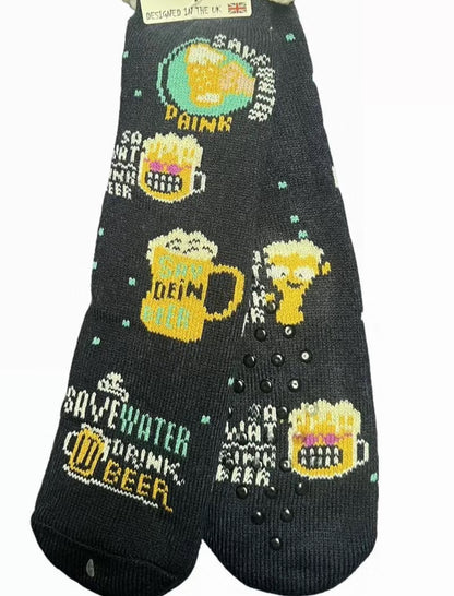 Adult Beer Hoodie Blanket & Socks