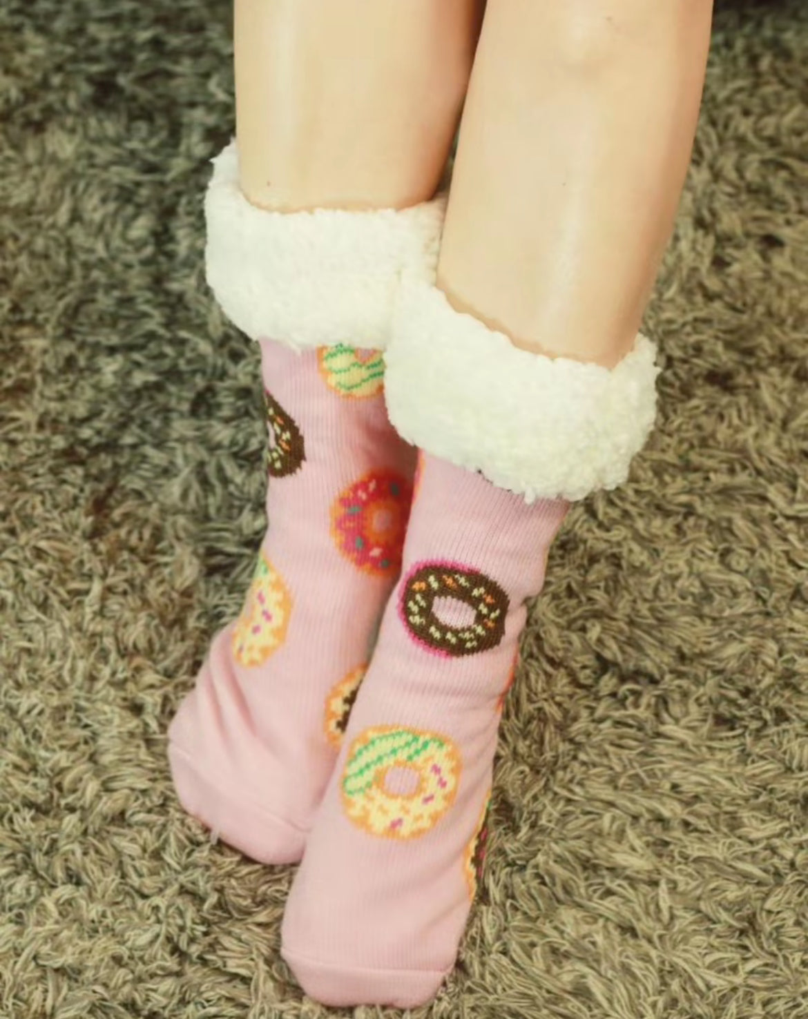 Adult/Youth Donuts Hoodie Blanket & Socks