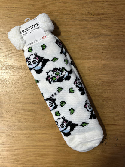 Adult/Youth Panda Hoodie Blanket & Socks