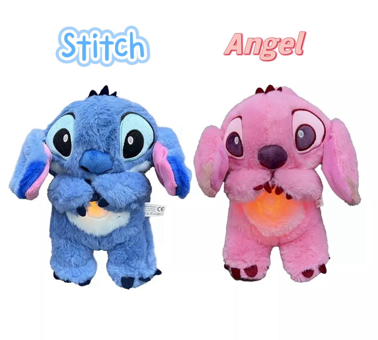 Stitch Kawaii Plush Doll – Soothing Musical Sleeping Companion